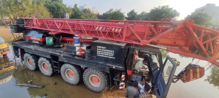 GS-FABRICATION- Industrial Chimney Structure With Civil Foundation
