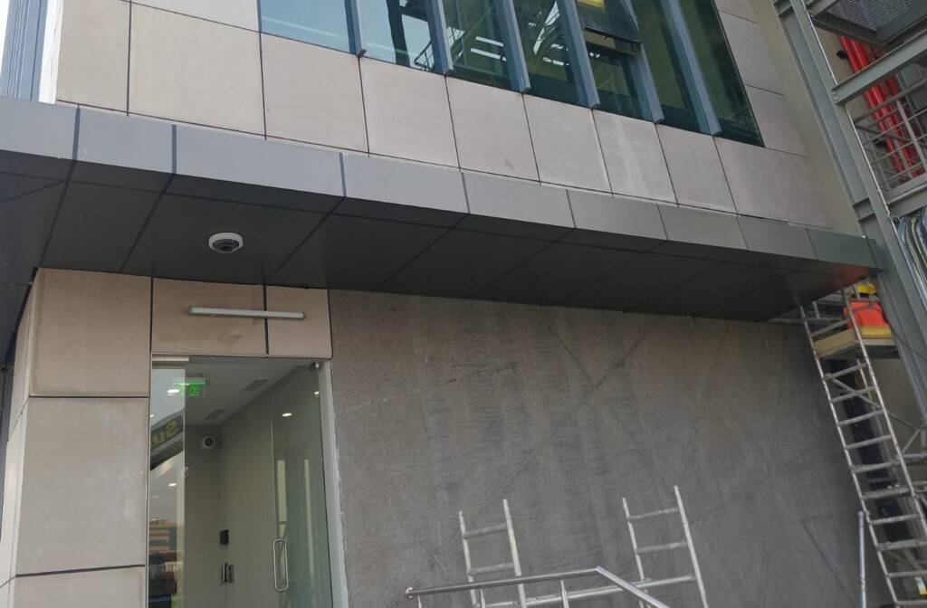 Metal wall partition & Facade structure